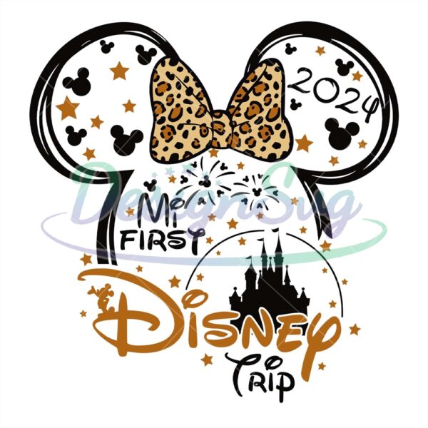 minnie-mouse-first-disney-trip-2024-svg
