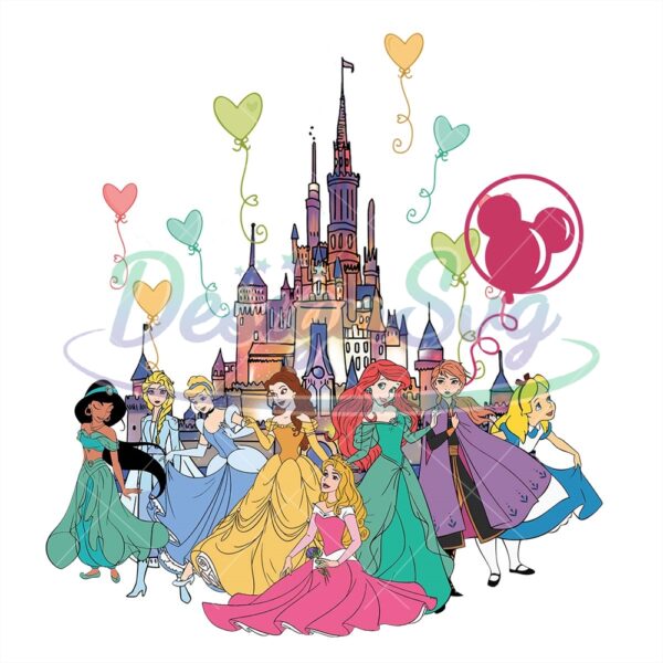 mickey-balloon-castle-disney-princess-png