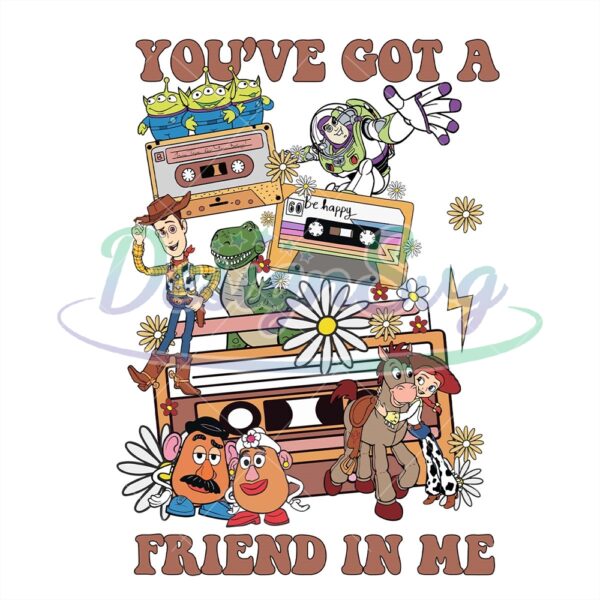 youve-got-a-friend-in-me-toy-story-cassette-png