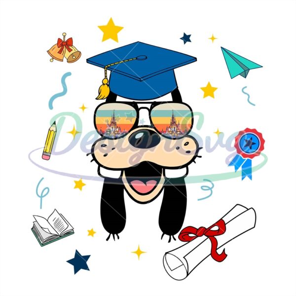 disney-kingdom-goofy-dog-graduation-png