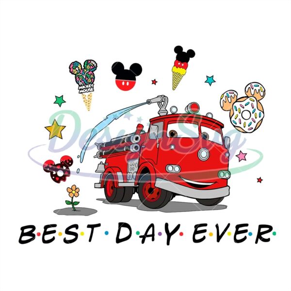 disney-cars-red-fire-truck-best-day-ever-png