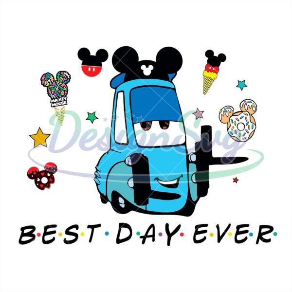 mickey-ears-cars-guido-best-day-ever-png