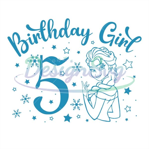 frozen-princess-elsa-fifth-birthday-girl-svg