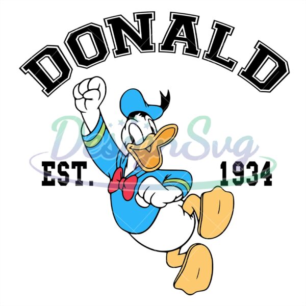 disney-donald-duck-est-1934-png