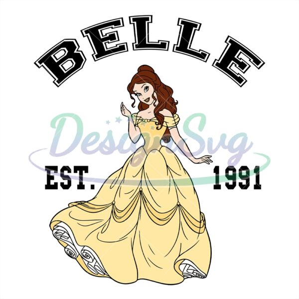 beauty-and-the-beast-princess-belle-est-1991-png
