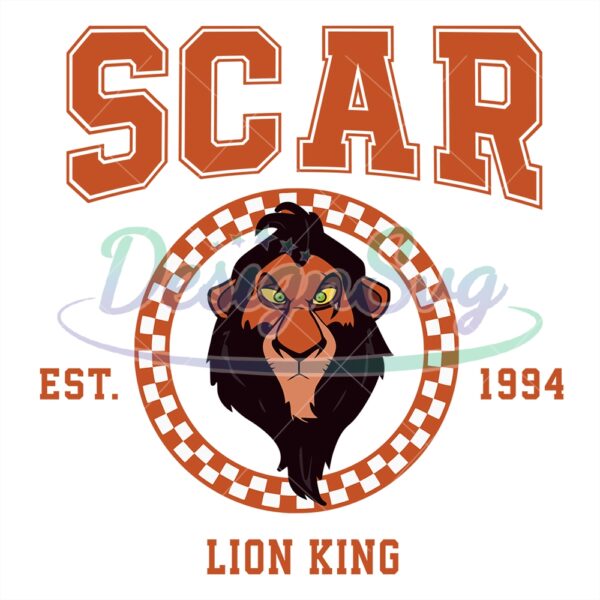 disney-scar-the-lion-king-villain-est-1994-svg