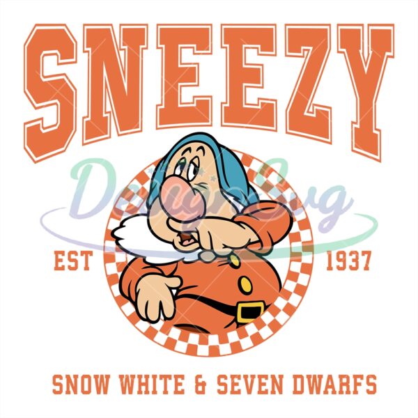 sneezy-disney-snow-white-and-7-dwarfs-est-1937-svg