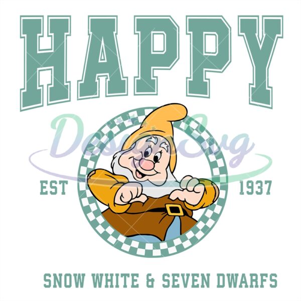 happy-disney-snow-white-and-7-dwarfs-est-1937-svg