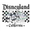 disneyland-california-est-1955-checkered-svg