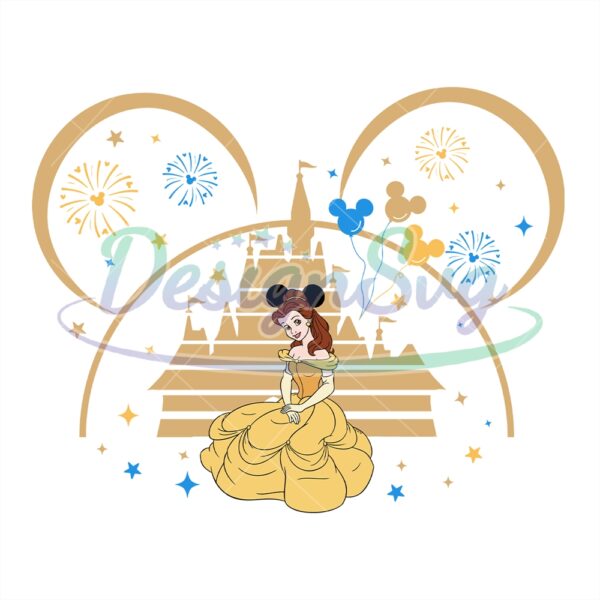 mickey-kingdom-beauty-and-the-beast-belle-png