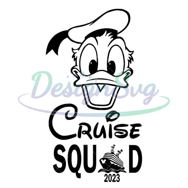 disney-duck-donal-cruise-squad-svg