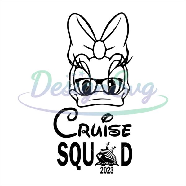 donal-and-daisy-cruise-squad-svg