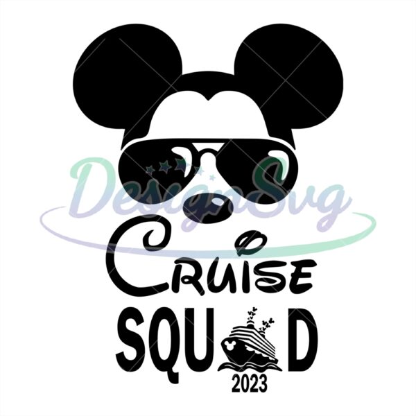 mickey-mouse-cruise-squad-with-sunglasses-svg