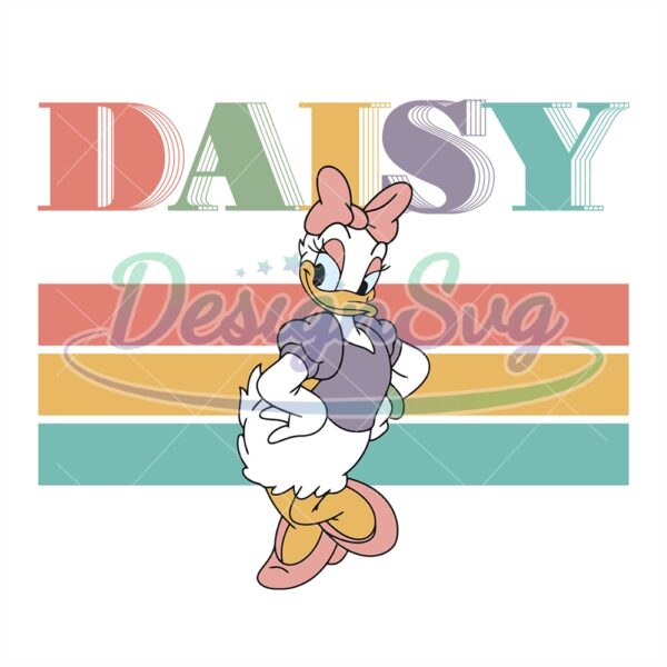 happy-daisy-duck-disney-svg