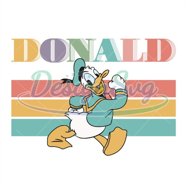 character-duck-donal-disney-svg