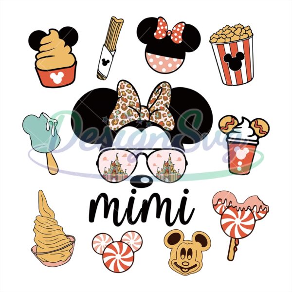 mimi-minnie-mouse-carnival-food-svg