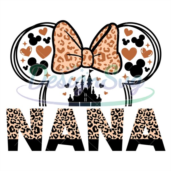 nana-minnie-mouse-disney-kingdom-svg