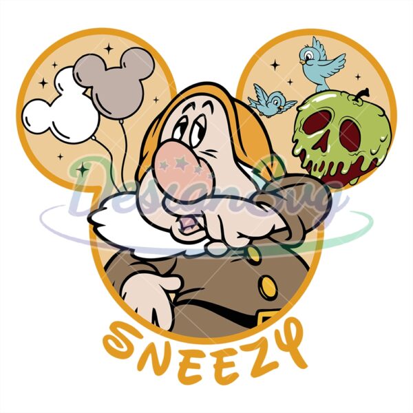 sneezy-the-7-dwarfs-mickey-mouse-head-svg