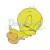 sleeping-tweety-bird-embroidery-png