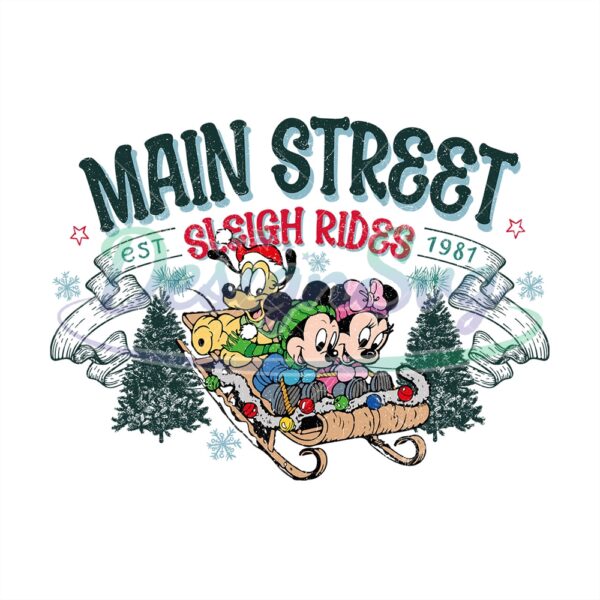 main-street-sleigh-ride-est-1981-mickey-friends-christmas-png