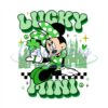 Luckey Mini Minnie Mouse St Patricks Day PNG