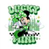 Luckey Mini Minnie Mouse St Patricks Day PNG