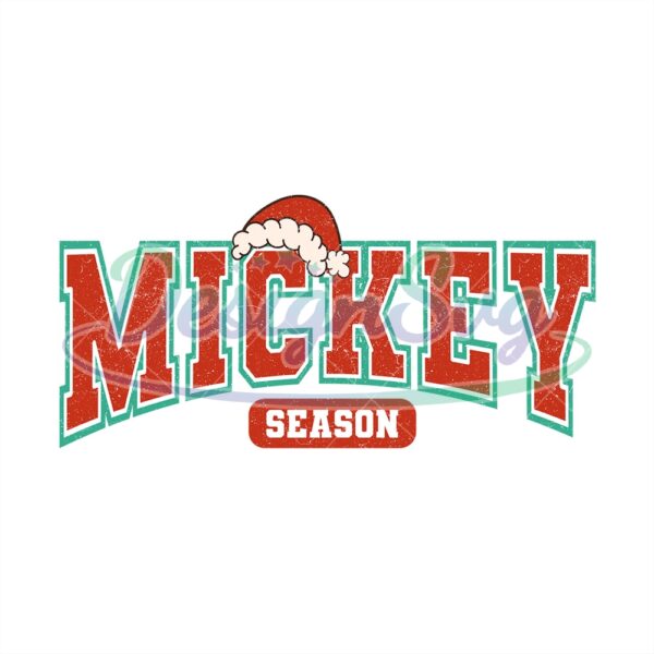 mickey-mouse-season-logo-santa-hat-christmas-png