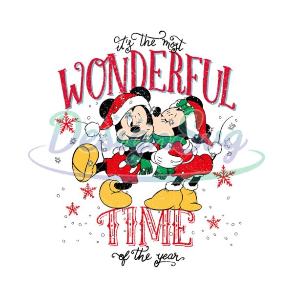 its-the-most-wonderful-time-of-the-year-mickey-minnie-magic-mouse-christmas-png