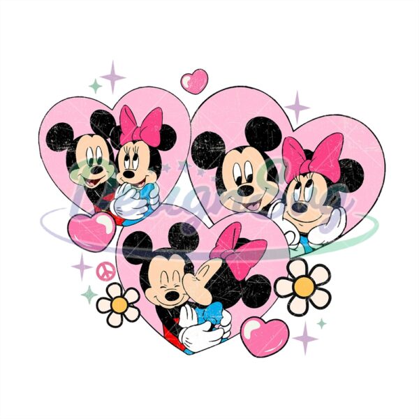 mikey-minnie-mouse-be-my-valentine-day-png