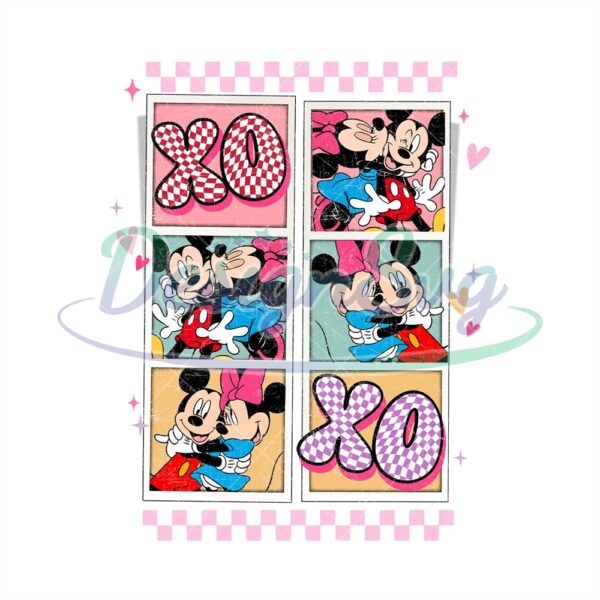 disney-mikey-minnie-mouse-xoxo-love-valentine-day-png