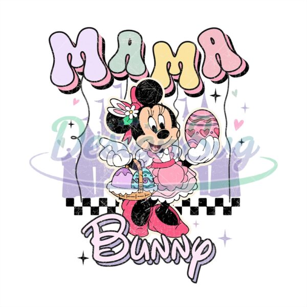 Disney Minnie Mouse Mama Bunny PNG