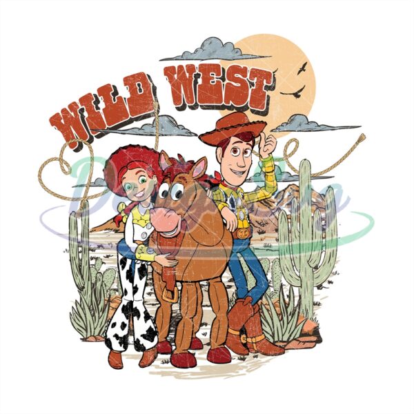 Woody Jessie Toy Story Wild West PNG