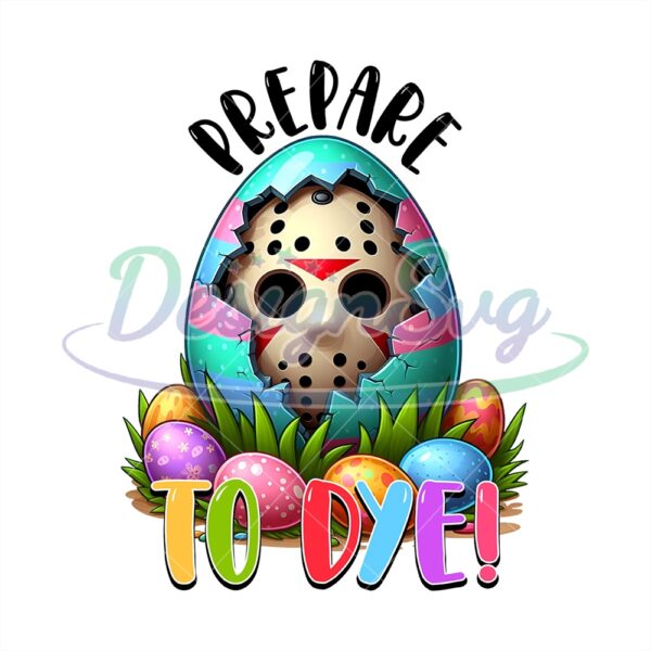 Prepare To Dye Bunny Egg Png