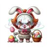 Cute Pennywise Bunny Easter Egg Png