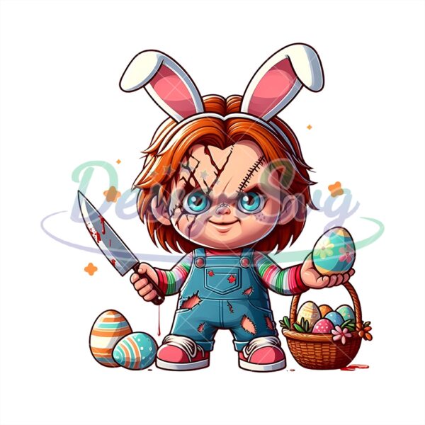 Happy Easter Day Chucky Egg Png
