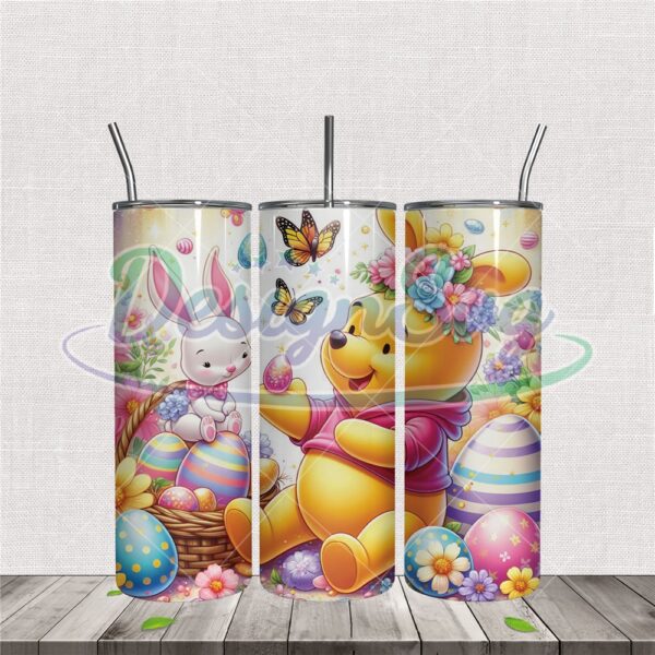 pooh-and-piglet-happy-easter-tumbler-wrap-png