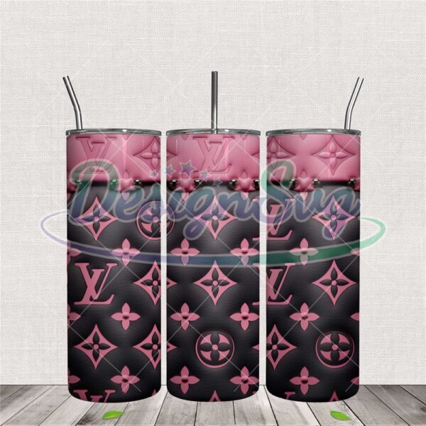 trendy-3d-inflated-lv-brand-20oz-tumbler-png