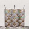 lv-white-gold-design-20oz-tumbler-wrap-png
