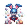 Captain America Bunny Happy Easter PNG