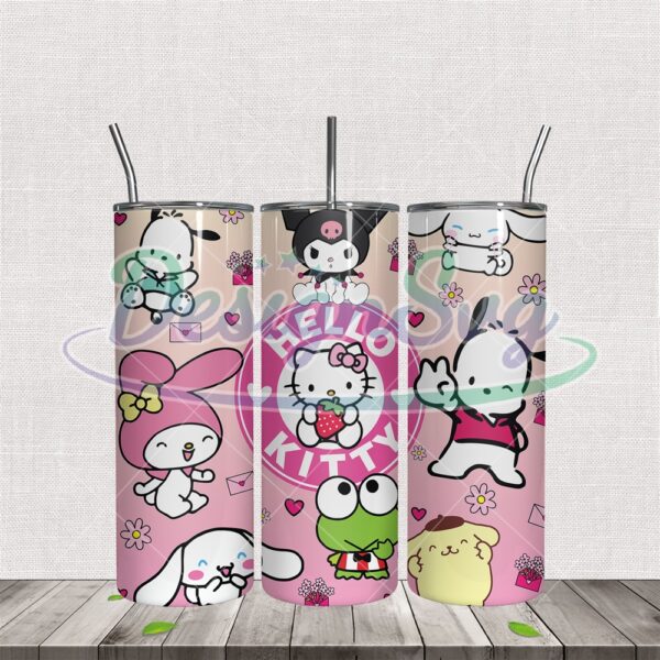 hello-kitty-and-friends-20oz-tumbler-wrap-png