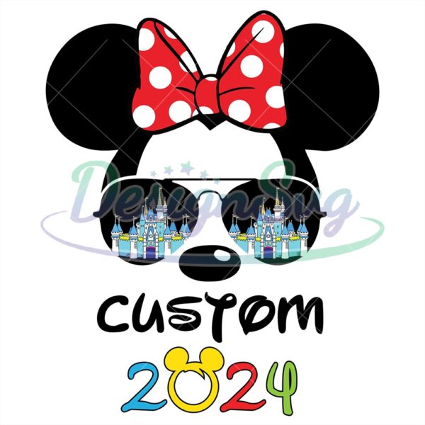 Magic Kingdom 2024 Mickey Mouse PNG