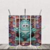 3d-blue-monster-inc-skinny-tumbler-wrap-png