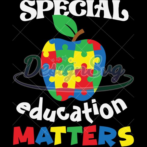 Autism Apple Special Education Matters PNG