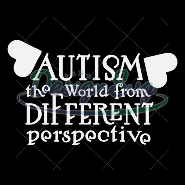 Autism The World From Different Perspective PNG