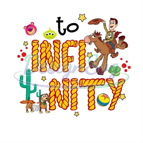 To Infinity Woody Toy Story Cartoon PNG