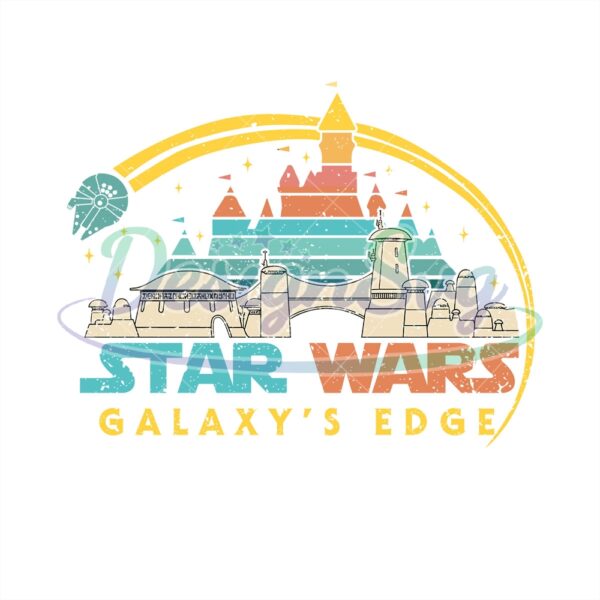 Disney Kingdom Star Wars Galaxy's Edge PNG
