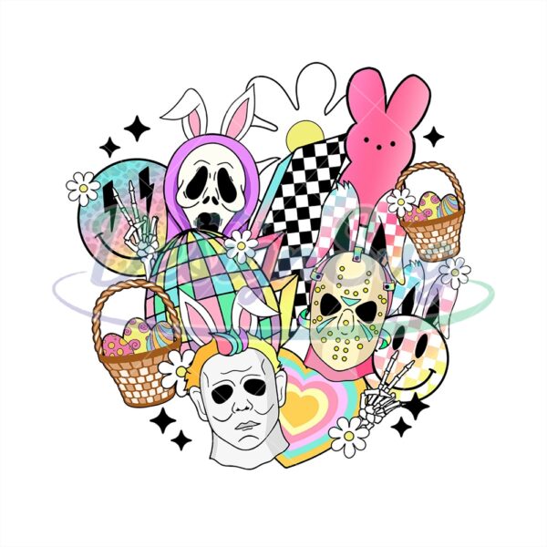 Happy Easter Halloween Bunny Egg Png