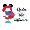 under-the-influence-disney-little-mermaid-wine-svg