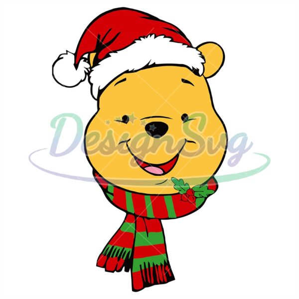 winnie-the-pooh-santa-hat-christmas-svg