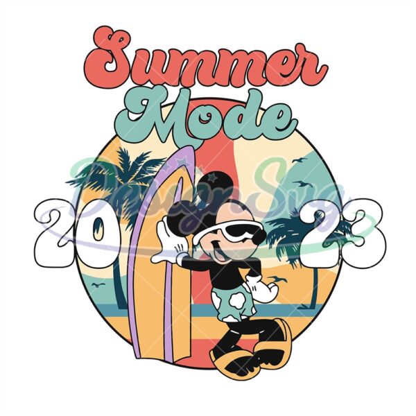 cool-mickey-mouse-summer-vacation-mode-svg